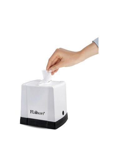 Flora Cömert Peçetelik, Dekoratif Peçete Dispenseri Ve Düzenleyicisi F291 Beyaz