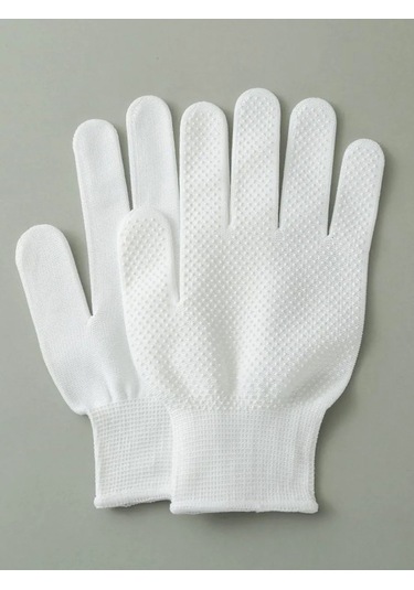 Reblaze Naylon Eldivenler Pvc Mikrokopçuklu 6 Çift Beyaz 453320098