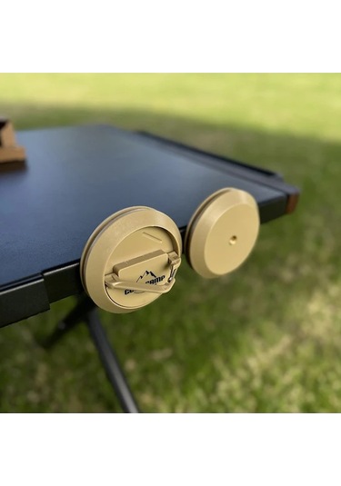 Ebitda Küçük Ve Kolay Kurulan Cool Camp Cf-a208 Kamp Çadırı, Manyetik Kanca Ile Skywalf Kamp Işığı Asılı, Haki Haki