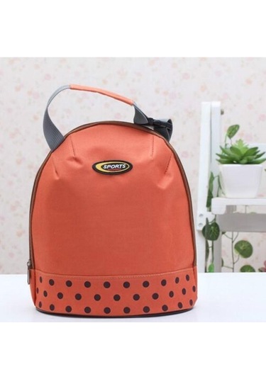 Turuncu 2023 Yeni El Kalınlaşmış Yalıtım Çantası Açık Piknik Çantası Öğrenci Uygun Pirinç Yalıtım Çantası