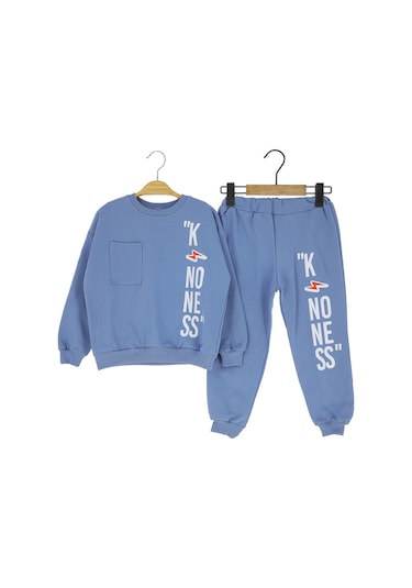 Erkek Çocuk Eşofman Takım 00213 Açık Mavi