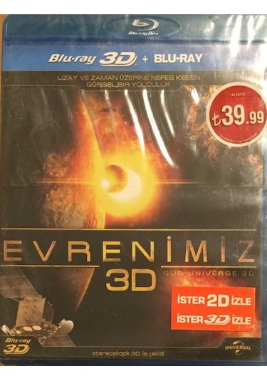 Blu Ray-Evrenimiz 3D / Our Universe