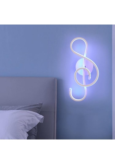 Suntek Pvc Duvar Lambası Başucu Aplik Işık Kapalı Koridor Beyaz Beyaz Işık