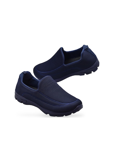 9090 Tam Ortopedik Hafif Taban Erkek Spor Ayakkabı Yazlık Hafif Taban Eva Lacivert
