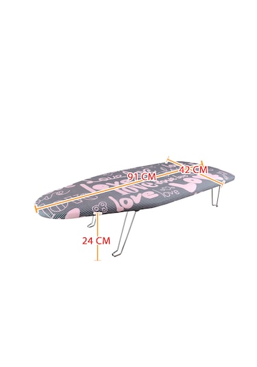 İyimi Smart Midi Portatif Ütü Masası Büyük Smart Mini Love