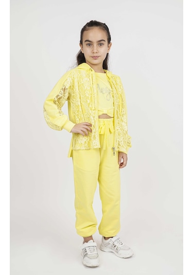 Bestkids Kız Çocuk Fermuarlı Sweatshirt 001