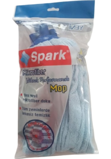 Spark 4 Adet Mikrofiber Havlu Vileda Paspas Mop Yedek Ucu