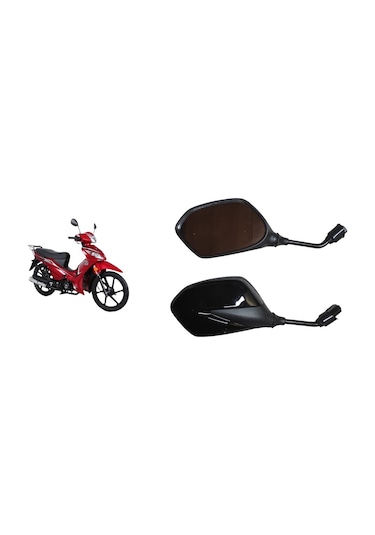Motosiklet Ayna Takımı - Kuba Ege 50 / 100 Ayna Takim