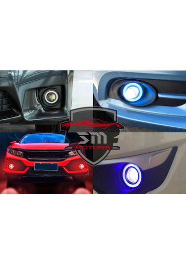 Angel Sis Farı Universal 76mm Mercekli (2 Adet) Turuncu