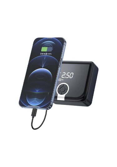 Torima Zc-001 2 Si 1 Arada Powerbank Ve Akıllı Hava Kompresörü