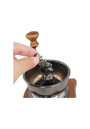 Trendooze Lmetjma Retro Kahve Değirmeni, Paslanmaz Çelik, Bej Model Bej