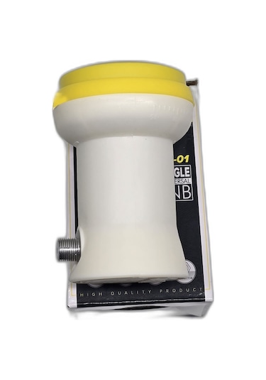 Tekli Lnb - 4k Ultra Hd Uyumlu Single Universal Lnb - Yüksek Sinyal Kaliteli