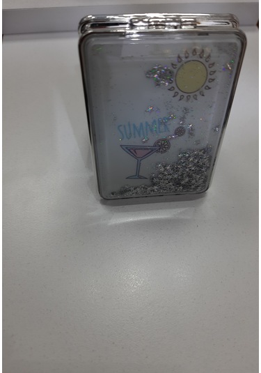 Rival Summer Yazılı Dikdörtgen Makyaj Aynası