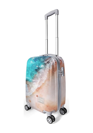 Coral High Renkli Desenli Pc 3'lü Valiz Seti 16810 Çok Renkli