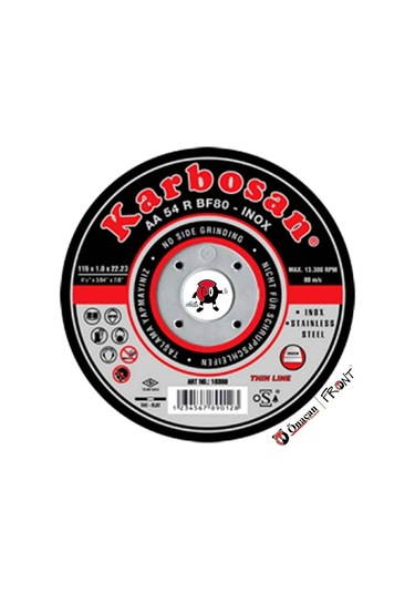 Karbosan Inox Kesici 115X1 Thinline 1 - Adet