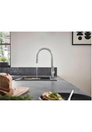 Hansgrohe M54 Tek Kollu Eviye Bataryası - 72800000 Gümüş