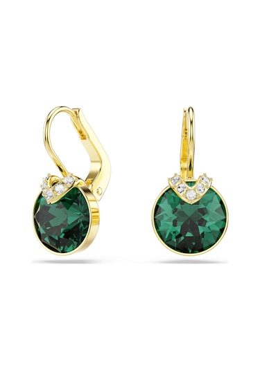 5735389 Swarovski Küpe Mp Bella:pe Drop Emer/gos Metalik