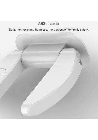 Sones Kapı Durdurucu Tek Başına Yaşayan Hırsızlık Önleyici Kapı Durdurucu Deliksiz Çocuk Güvenlik Kilidi Engelleyici Beyaz