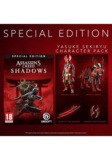 Assassin's Creed Shadows Ps5 Special Edition