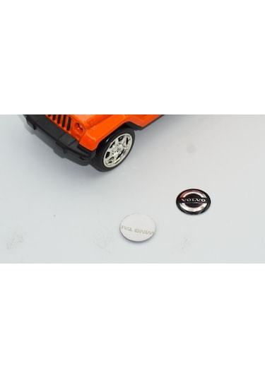 Volvo Oto Anahtar 3M Metal Alaşım Logo 2Li Set