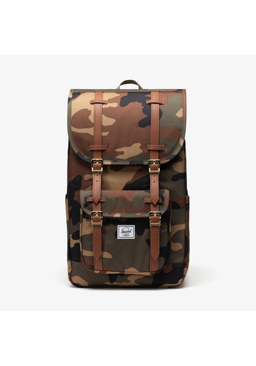 Herschel Little America Woodland Unisex Kamuflaj Sırt Çantası 11390 Yeşil