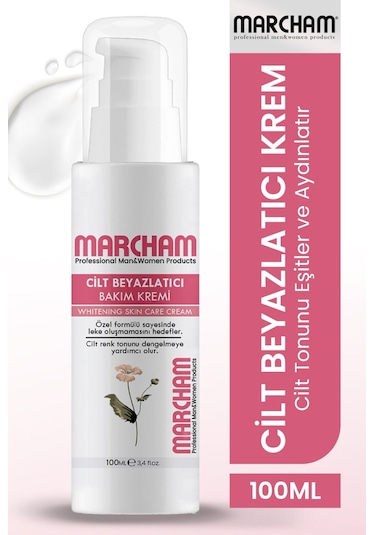 Marcham Cilt Beyazlatıcı Yüz Kremi