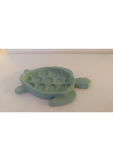 Artepieza Dekoratif Kaplumbağa Şeklinde Tabak-kablumbağa Figürlü Anahtarlık Takı Ve Aksesuar Kabı 20 15 A. Yeşil 1 Adet