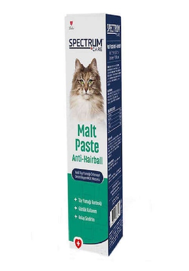 Spectrum Malt Paste Tüy Yumağı Kontrol Kedi Macunu 100 G