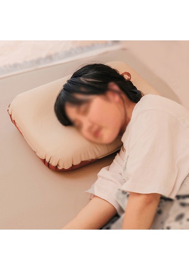 Moveevo 3d Sponge Otomatik Şişirilebilir Yastık - Dışarıda Kamp Ve Ofis Dinlenme İçin Taşınabilir, Kolay Saklanabilir Çok Renkli