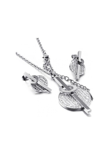 Lee Cooper Lc.s.01040.320 Kadın Takı Seti Gri