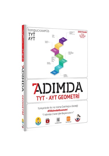 7 Adımda Tyt-Ayt Geometri Soru Bankası