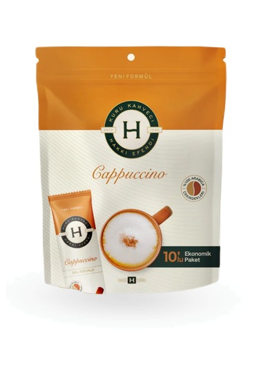 Cappuccino 10 Lu Ambalaj Çözünebilir