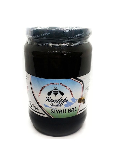 Kazdağı Siyah Bal Kazdağları Meşe Kestane Balı 850 G