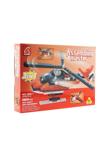 Ausini Assembling Master 3 İn 1 265 Parça Hava Araçları Seti