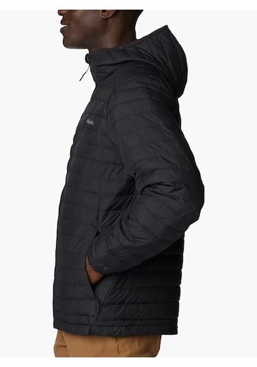 Columbia Wo6284 Silver Falls Hooded Synthetic Insulated Jacket 2034501 010 Siyah