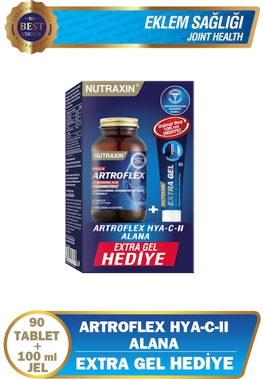 Nutraxin Artroflex Hya-c-ıı 90 Tablet Extra Gel Hediyeli