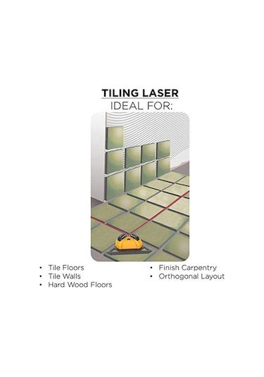 Pazly Tesviye Lazer Ölçüm Aracı, 90 Açı Dik Çizgi Fayans Seviye Lazer Zp Diğer