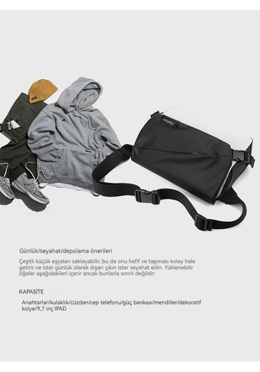 Trendy Casual İşe Gidip Gelme Omuz Çantası Çapraz Çanta-koyu Mavi Koyu Mavi