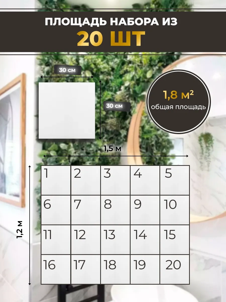 Biruda Home Kendinden Yapışkanlı Paneller 332616498