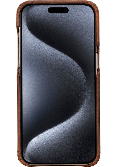 Bouletta Apple Uyumlu iPhone 15 Pro Max Deri Arka Kapak F360 G2