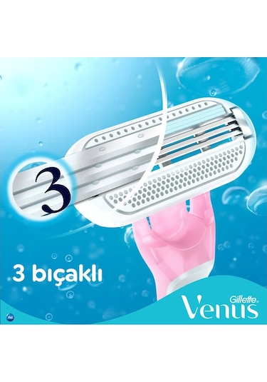 Gillette Venüs Sensitive Kullan At Kadın Tıraş Bıçağı x 3