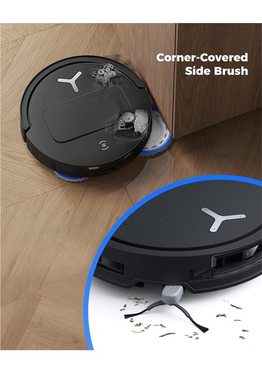 Junzhuodianpu Ecovacs Deebot T50 Omni/t50 Pro Omni Robot Süpürge Yedek Parçaları Ana Fırça, Yan Fırça, Paspas, Filtre Ve Toz Torbası Dahil.