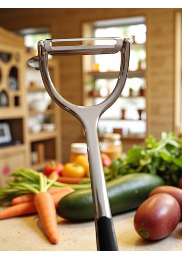 Mybru Pratik Paslanmaz Çelik Jülyen Soyacak Patates Meyve Ve Sebze Soyucu Çok Renkli