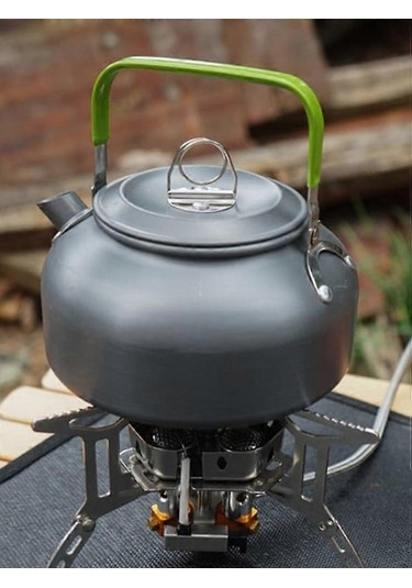 Taşınabilir Kamp Gazlı Ocak, 5800w Güç Ve Piezo Ateşleme Anahtarı İle Rüzgara Dayanıklı Açık Hava Pişirme Ekipmanı Çok Renkli