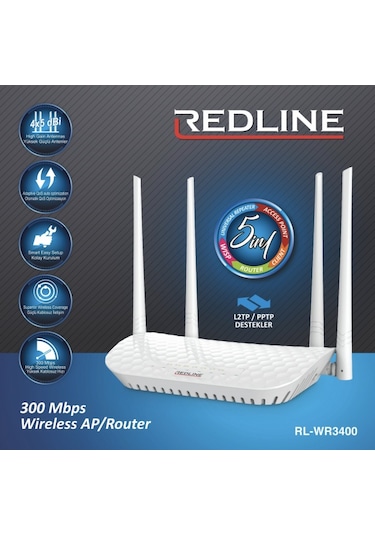 Redline RL-WR3400 300 Mbps Router