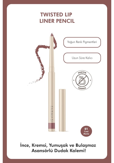 Farmasi Dudak Kalemi 01 Cool Mauve