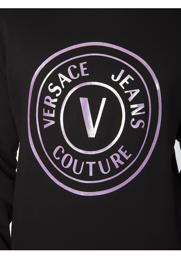 Versace Jeans Couture VERSACE Erkek  Sweatshirt  VR6395C Siyah