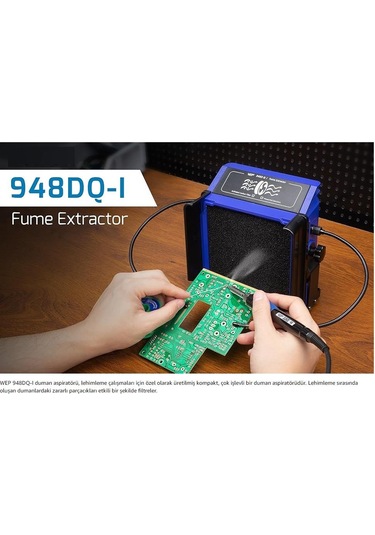 Sunline 948dq-ı Çift Filtreli Masaüstü Duman Emici