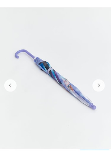 Frozen Lisanslı Kız Çocuk Şemsiye Koyu Mavi