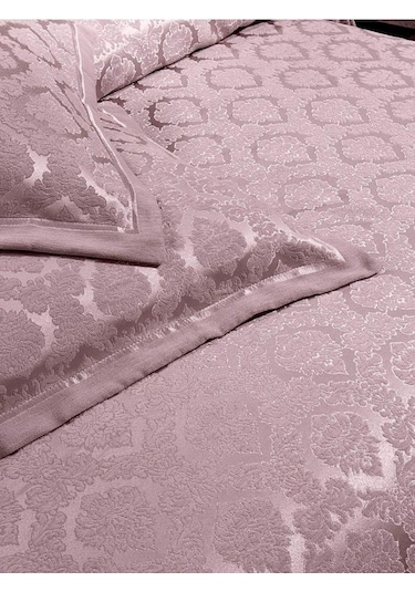 Çift Kişilik Yatak Örtüsü Marvella Şönil Pudra